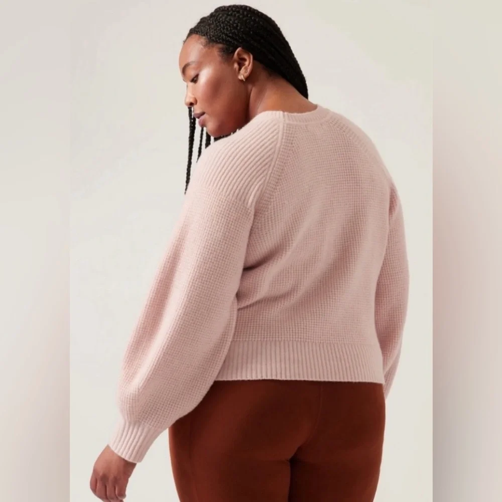 ATHLETA LAYOVER CREW SWEATER - Picture 12 of 15